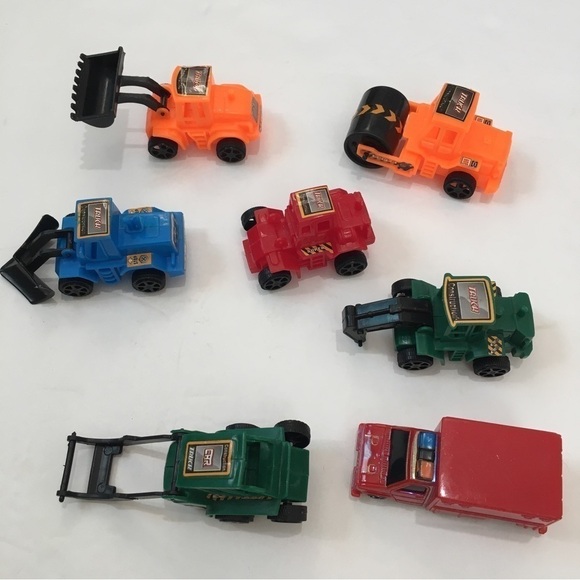 Truck Lots of 7 Construction Cars Vehicles - Picture 5 of 11